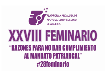 «Razones para no dar cumplimiento al mandato patriarcal» #28feminario