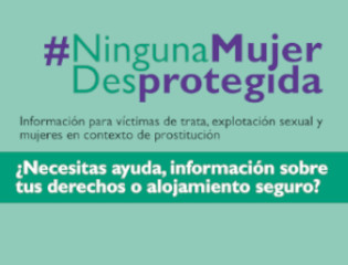 Se refuerza la protección a mujeres víctimas de trata y explotación sexual durante el estado de alarma