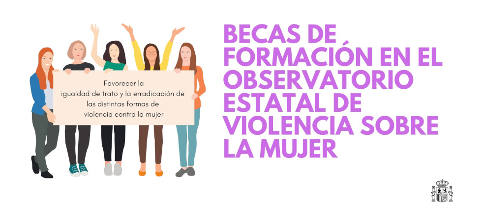 Becas de formación en el Observatorio Estatal de Violencia sobre la Mujer